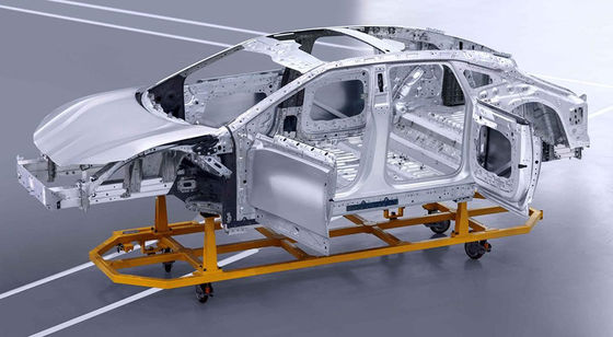 Good price Precision Plastic CNC Car Model Prototype Machining White online