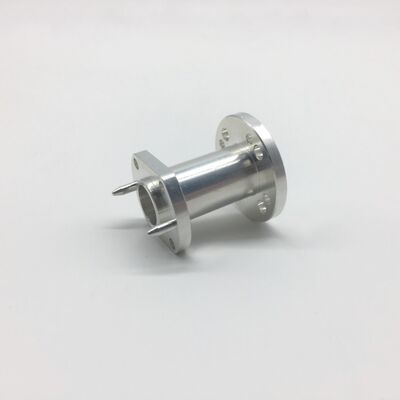 High Precision Machining CNC Lathe Parts with Customized Size and Metallic Silver Color